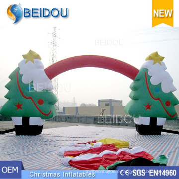 Wholesale Christmas Ornaments Tree Decorations Advertising Inflatable Christmas Arch